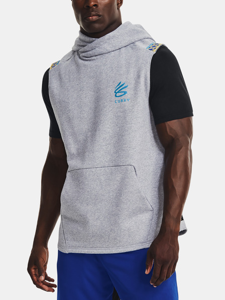 Under Armour Мъжка суитшърт Under Armour CURRY FLEECE SLVLS HOODY
