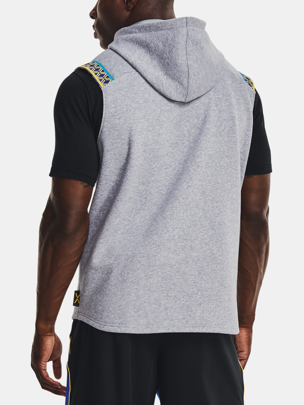 Under Armour Мъжка суитшърт Under Armour CURRY FLEECE SLVLS HOODY