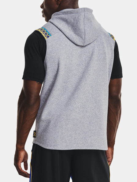 Under Armour Мъжка суитшърт Under Armour CURRY FLEECE SLVLS HOODY