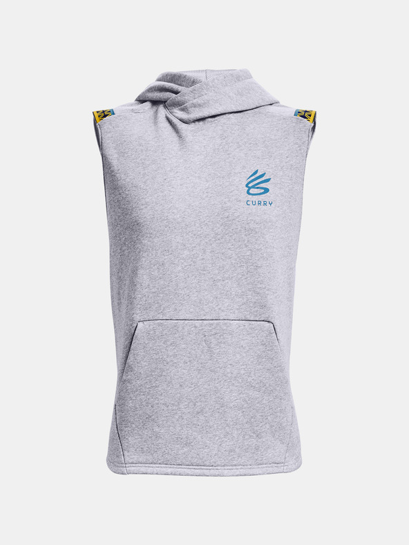 Under Armour Мъжка суитшърт Under Armour CURRY FLEECE SLVLS HOODY