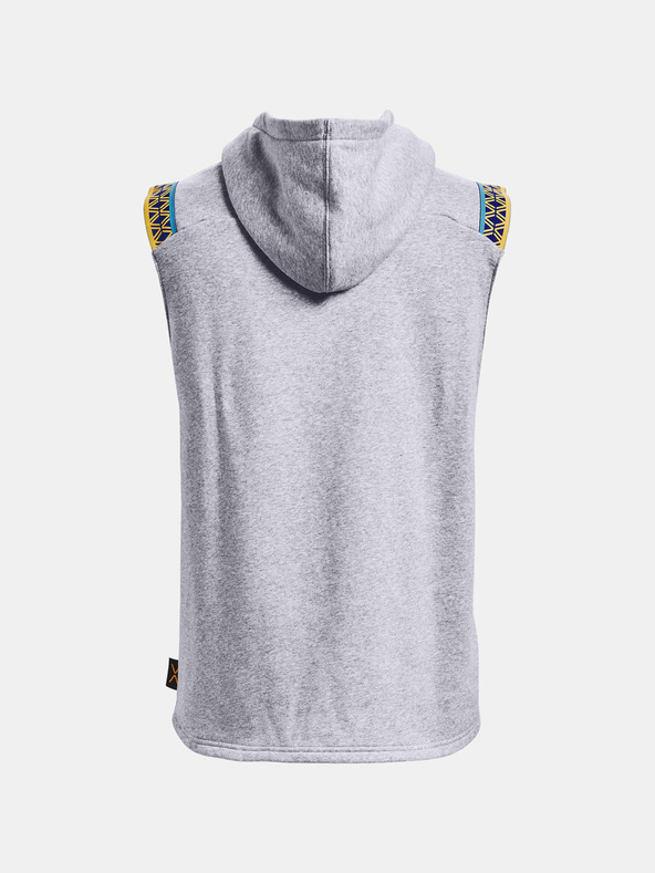 Under Armour Мъжка суитшърт Under Armour CURRY FLEECE SLVLS HOODY