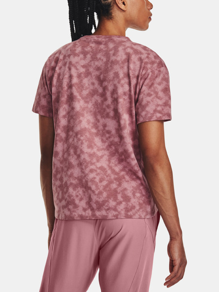 Under Armour Дамска тениска Under Armour UA LOGO AOP HEAVYWEIGHT SS