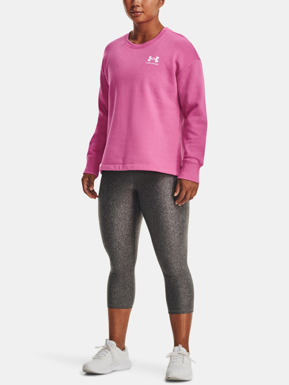 Under Armour Дамски суичър Under Armour Rival Fleece Oversize Crew