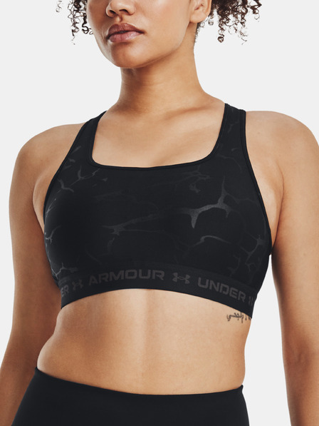 Under Armour Дамски сутиен Under Armour UA Crossback Mid Emboss