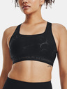 Under Armour Дамски сутиен Under Armour UA Crossback Mid Emboss