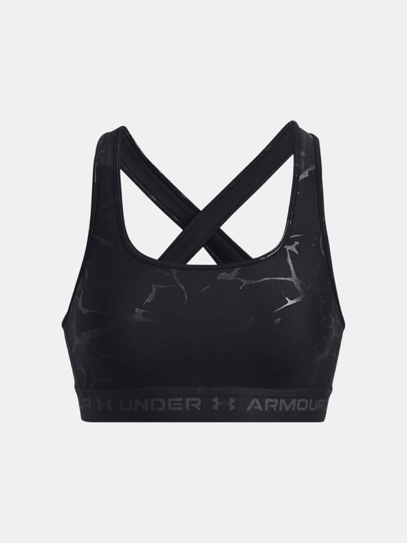 Under Armour Дамски сутиен Under Armour UA Crossback Mid Emboss