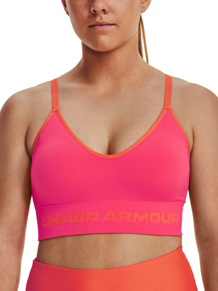 Under Armour Дамски сутиен Under Armour UA Seamless Low Long Rib