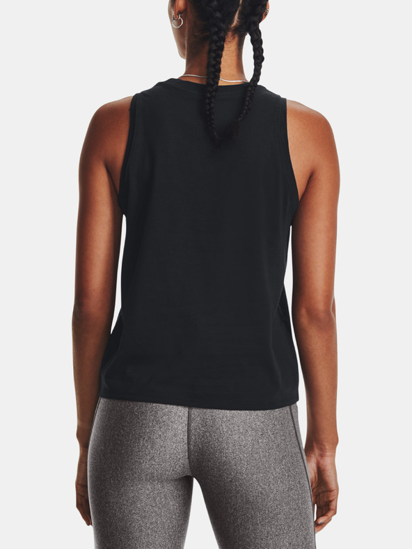 Under Armour Дамска фланелка Under Armour UA Essential Cttn Strch Tank