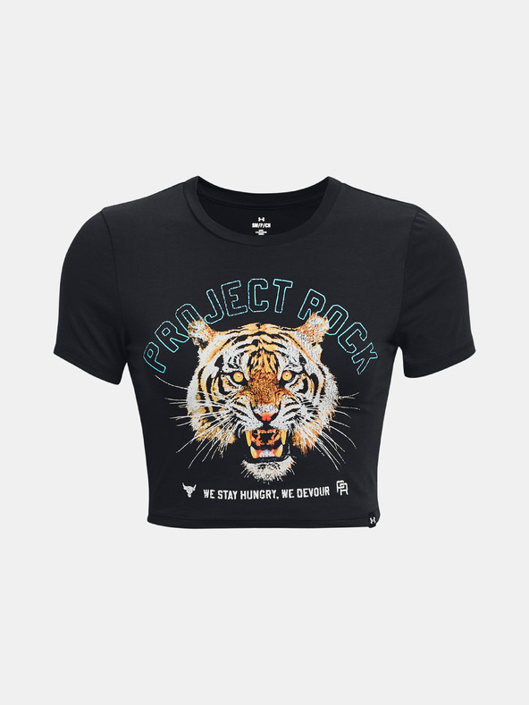 Under Armour Дамска тениска Under Armour Pjt Rck Stay Hungry Crop SS