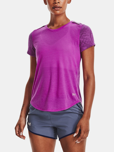 Under Armour Дамска тениска Under Armour UA Streaker SnowCloud SS