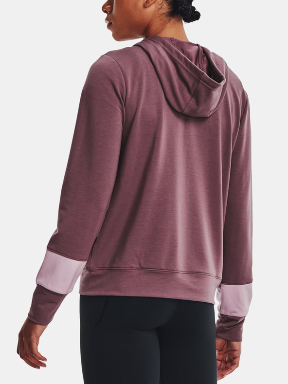 Under Armour Дамски суитшърт Under Armour Rival Terry CB FZ Hoodie