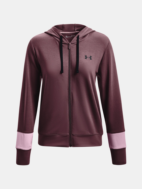 Under Armour Дамски суитшърт Under Armour Rival Terry CB FZ Hoodie