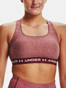 Under Armour Дамски бюстие Under Armour Crossback Mid Hthr