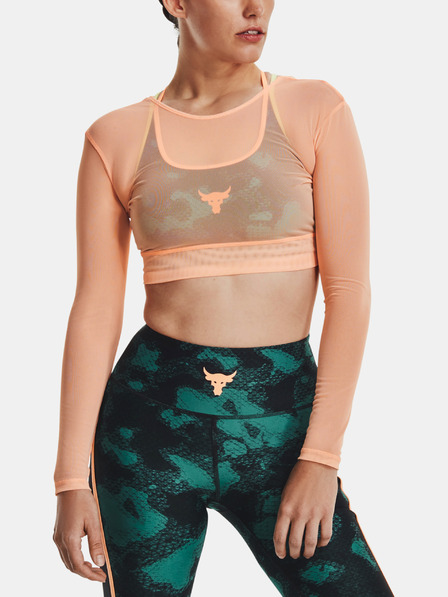 Under Armour Дамска тениска Under Armour Pjt Rock Sheer Mesh LS