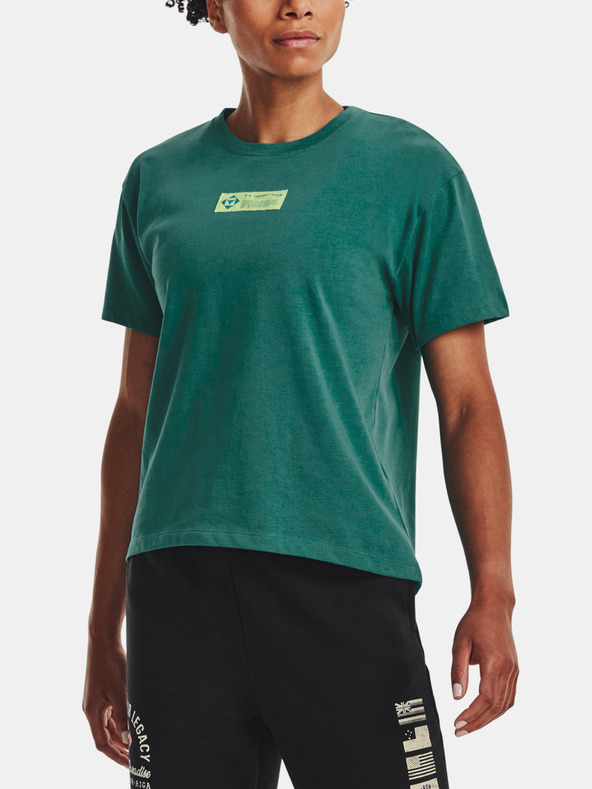 Under Armour Дамска тениска Under Armour UA PJT ROCK GLOBE SS