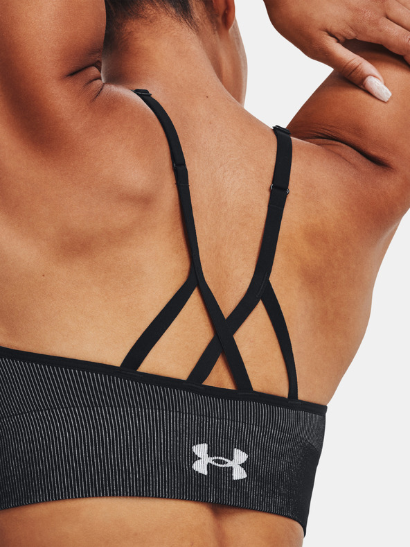 Under Armour Дамски сутиен Under Armour UA Seamless Low Long Rib