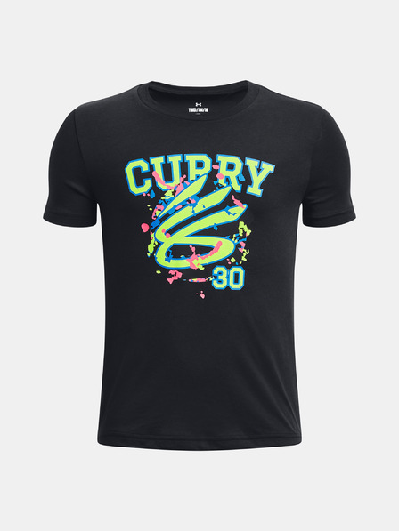 Under Armour Момчешка тениска Under Armour UA CURRY LOGO SS