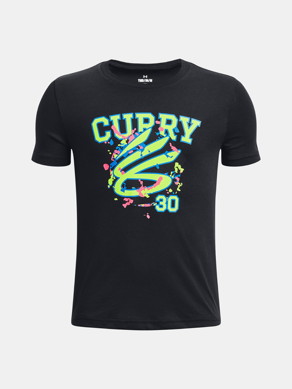 Under Armour Момчешка тениска Under Armour UA CURRY LOGO SS