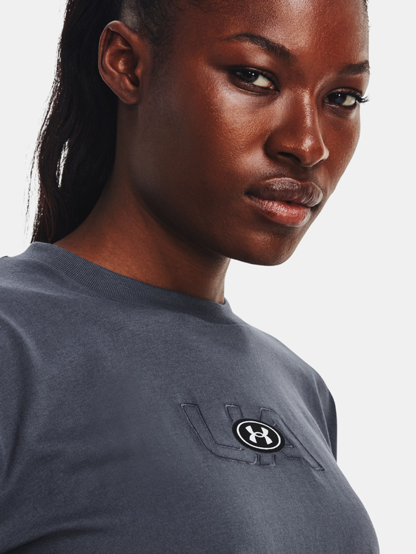 Under Armour Дамска тениска Under Armour UA BRANDED LOGO CROP SS