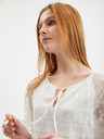 Orsay Бяла дамска дантелена блуза ORSAY