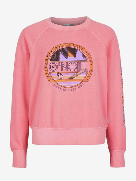O'Neill Розов дамски суитшърт O'Neill Cult Shift