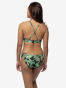 DORINA Черно-зелено шарено дамско долнище на бикини DORINA Kano
