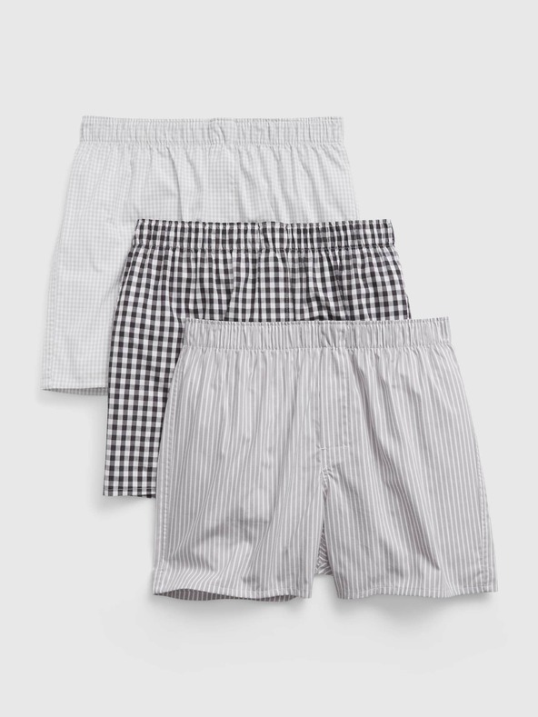 GAP Памучни боксерки, 3 броя GAP
