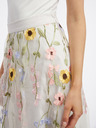 Orsay Кремава дамска миди пола на цветя ORSAY