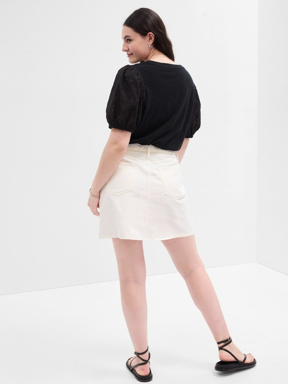 GAP Тениска с дантелени ръкави GAP