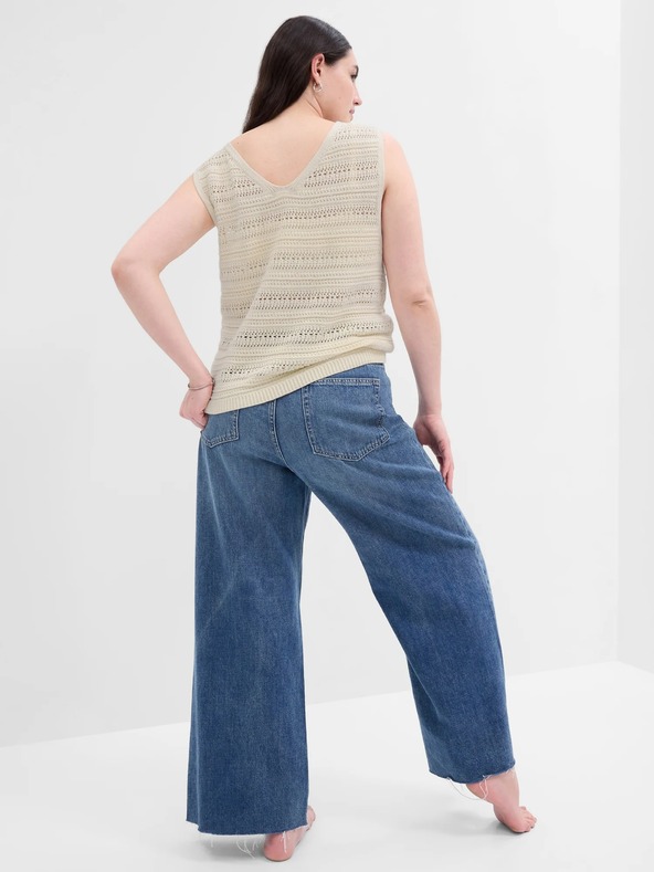 GAP Плетен потник топ GAP