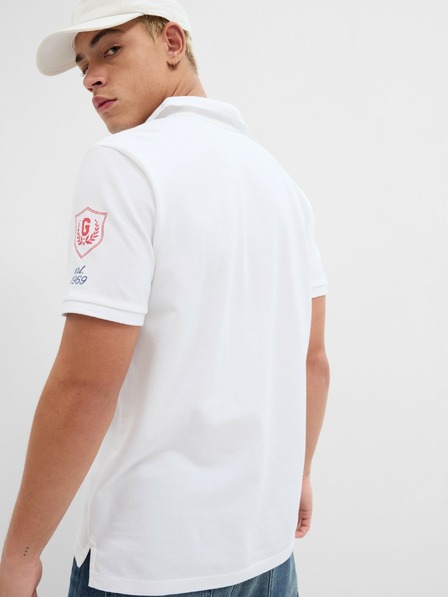 GAP Поло тениска с лого Gap GAP