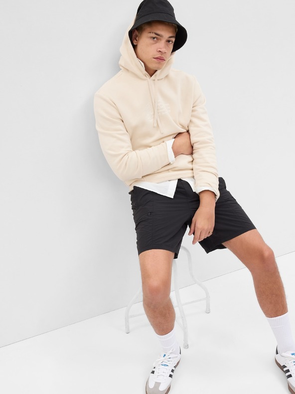 GAP Суитшърт с лого и качулка GAP