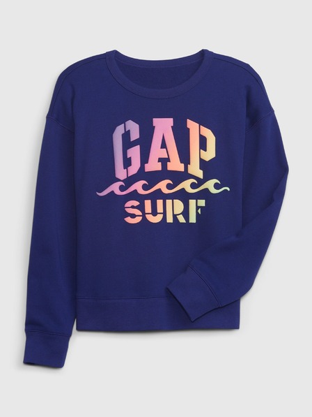 GAP Детски суитшърт с логото на GAP