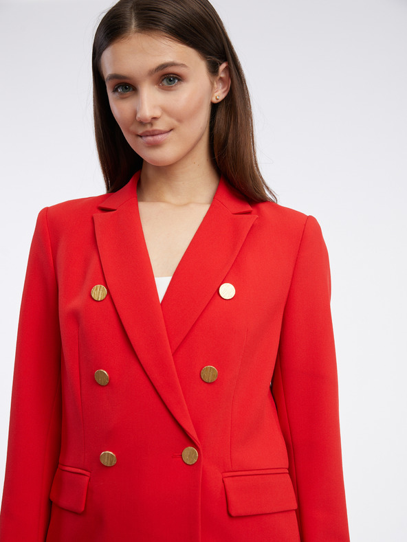 Orsay Червено дамско сако ORSAY