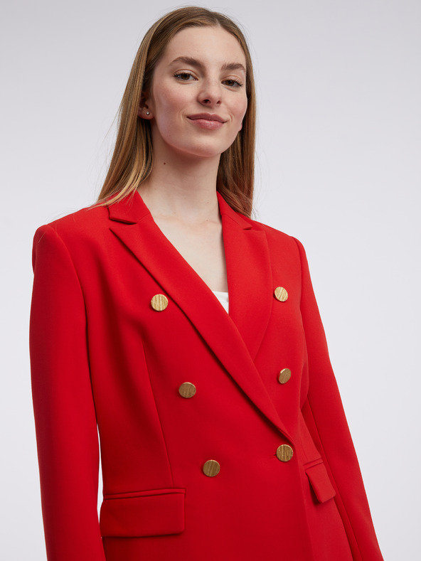 Orsay Червено дамско сако ORSAY