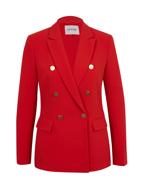 Orsay Червено дамско сако ORSAY