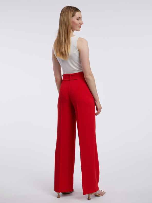 Orsay Червен дамски панталон ORSAY
