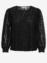 ONLY Черна дамска дантелена блуза ONLY Yrsa