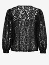 ONLY Черна дамска дантелена блуза ONLY Yrsa
