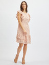 Orsay Дамска дантелена рокля в цвят пудра ORSAY