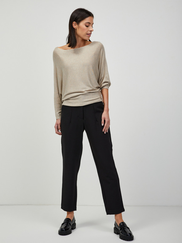 Orsay Бежов пуловер ORSAY