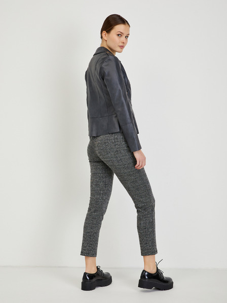 Orsay Черно дамско кожено яке ORSAY