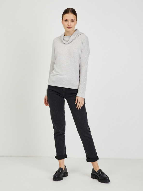 Orsay Светлосиво дамско поло ORSAY Pilou