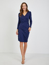 Orsay Тъмносиня дамска рокля по тялото ORSAY