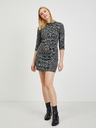 Orsay Сива дамска рокля на каре ORSAY