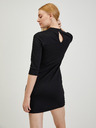 Orsay Черна дамска рокля по тялото ORSAY