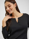 Orsay Черна дамска блуза ORSAY