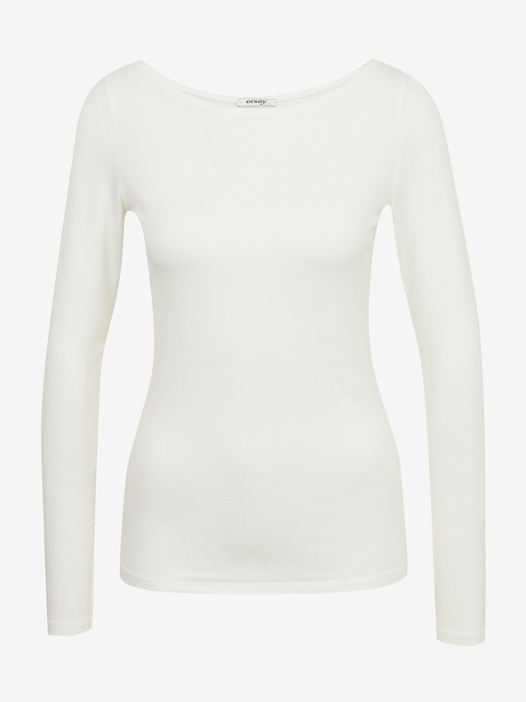 Orsay Бяла дамска тениска ORSAY