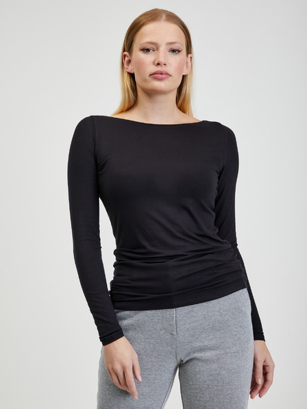 Orsay Черна дамска тениска ORSAY