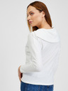 Orsay Бяла дамска тениска с декоративни детайли ORSAY